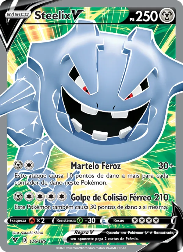 Steelix V Voltagem Vívida 176/185