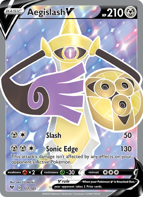 Aegislash V Vivid Voltage 177/185
