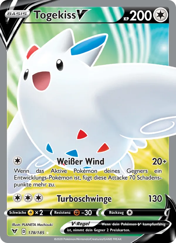 Togekiss V Farbenschock 178/185