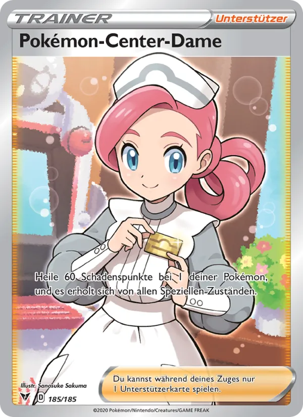 Pokémon-Center-Dame Farbenschock 185/185