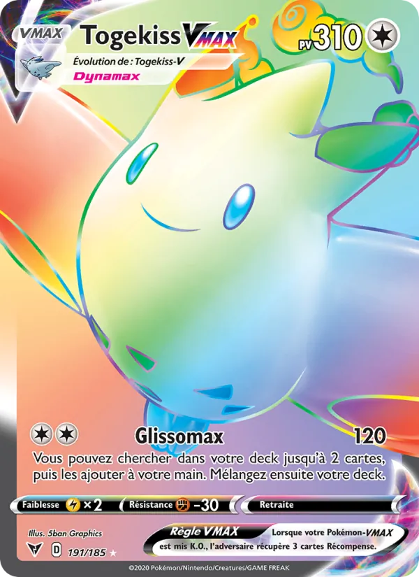 Togekiss VMAX Voltage Éclatant 191/185