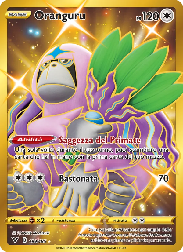 Oranguru Voltaggio Sfolgorante 199/185