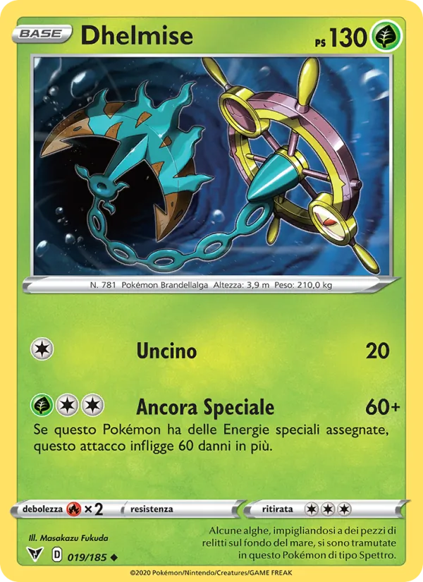Dhelmise Voltaggio Sfolgorante 19/185