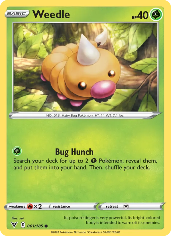 Weedle Vivid Voltage 1/185