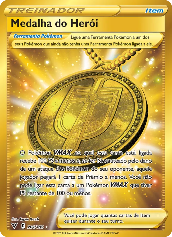 Medalha do Herói Voltagem Vívida 201/185