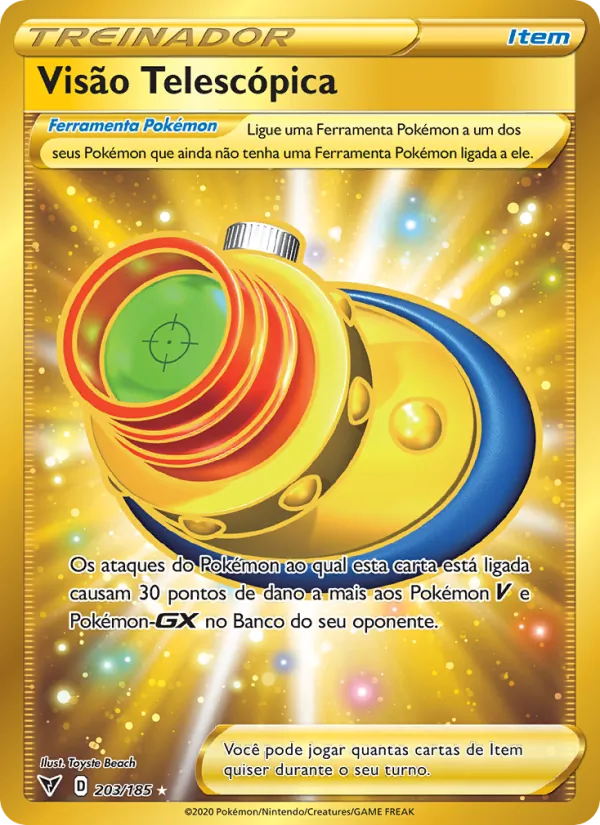 Visão Telescópica Voltagem Vívida 203/185