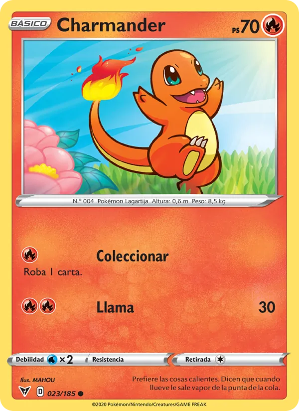 Charmander Voltaje Vívido 23/185