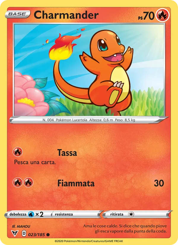 Charmander Voltaggio Sfolgorante 23/185