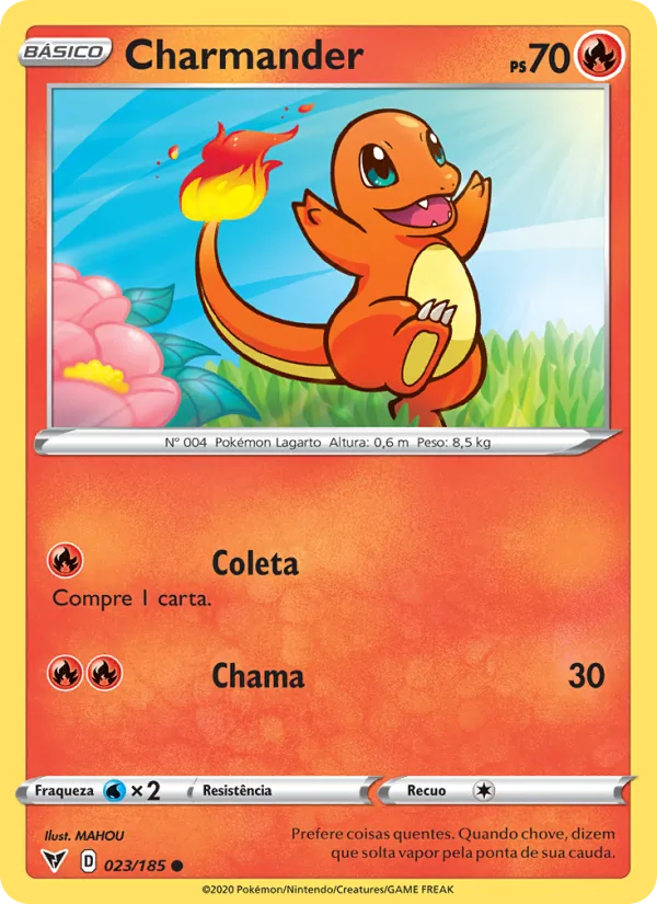 Charmander Voltagem Vívida 23/185