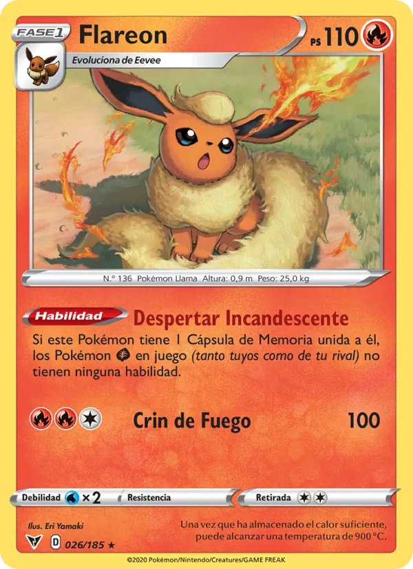 Flareon Voltaje Vívido 26/185