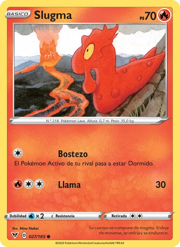 Slugma Voltaje Vívido 27/185