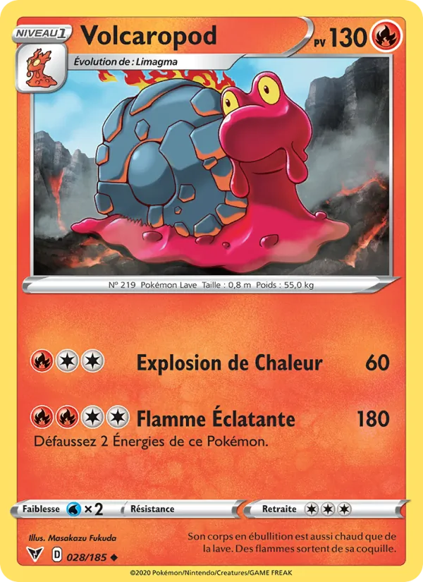 Volcaropod Voltage Éclatant 28/185