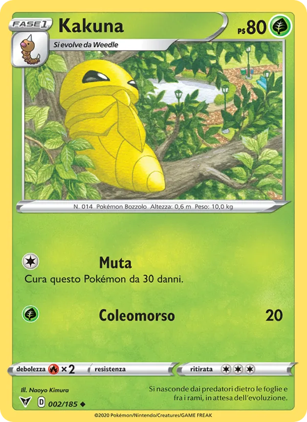 Kakuna Voltaggio Sfolgorante 2/185