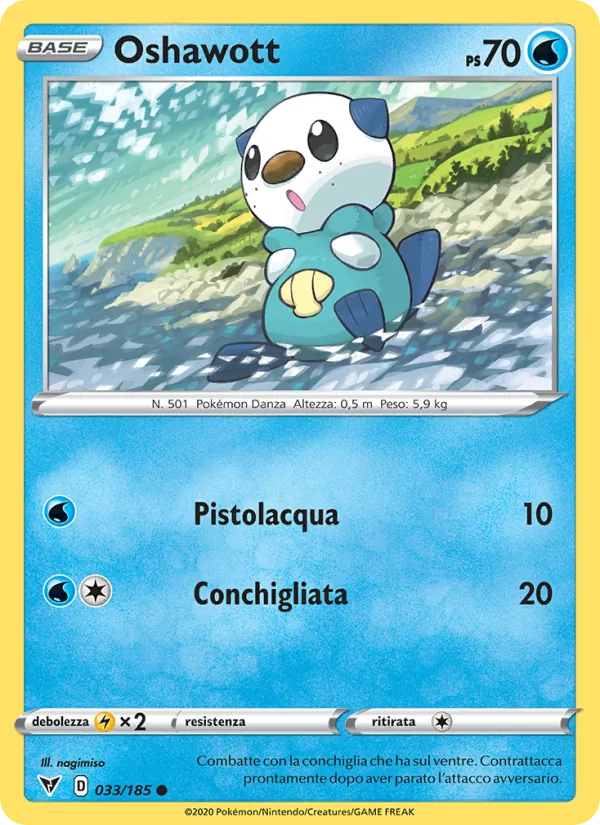 Oshawott Voltaggio Sfolgorante 33/185