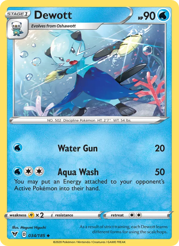 Dewott Vivid Voltage 34/185