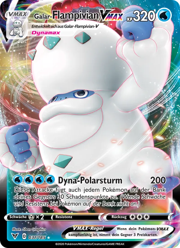 Galar-Flampivian VMAX Farbenschock 37/185