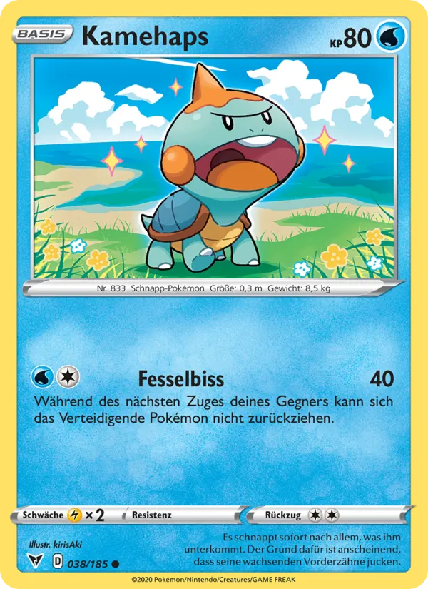 Kamehaps Farbenschock 38/185