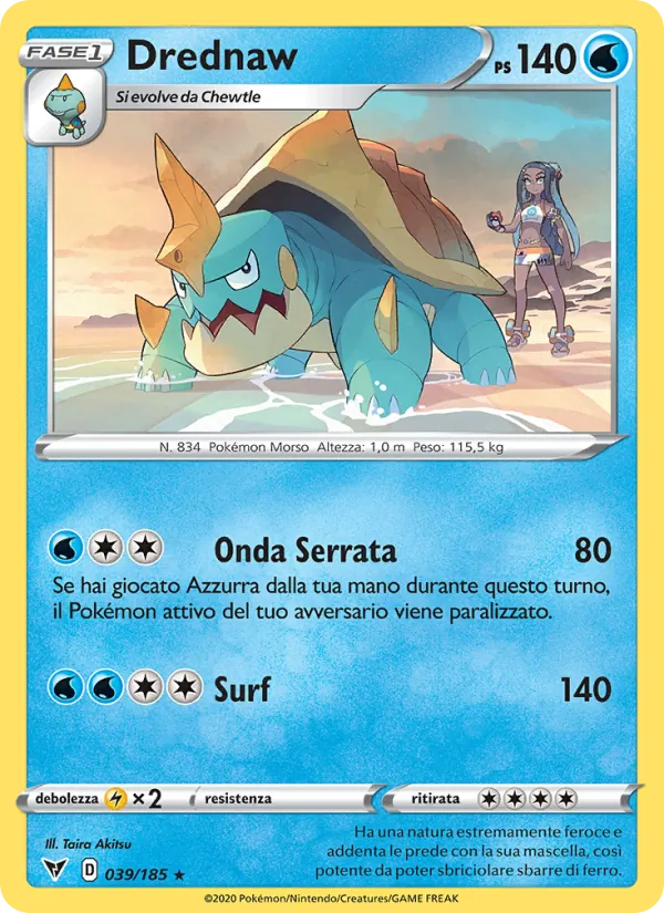 Drednaw Voltaggio Sfolgorante 39/185