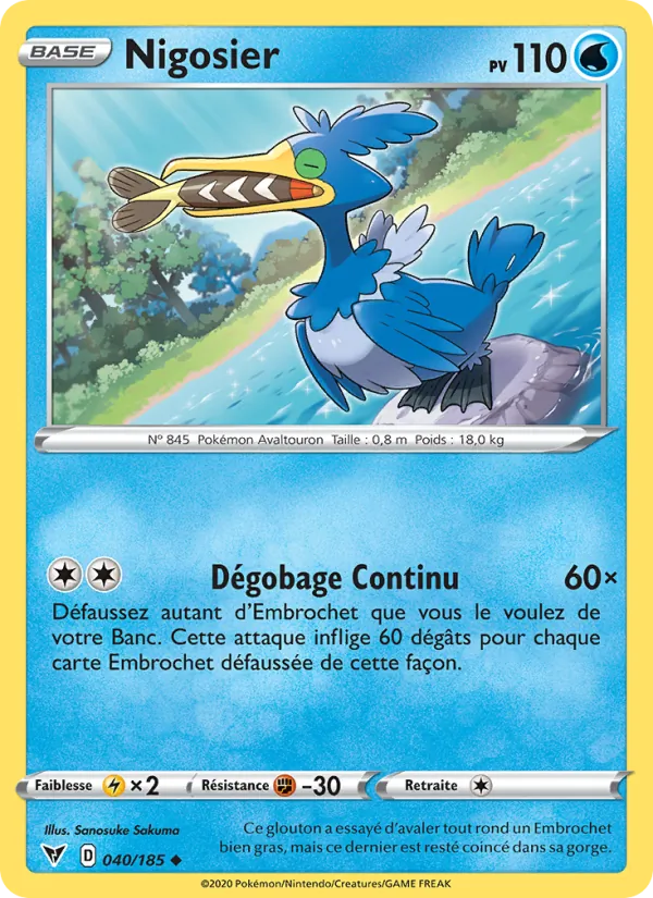 Nigosier Voltage Éclatant 40/185