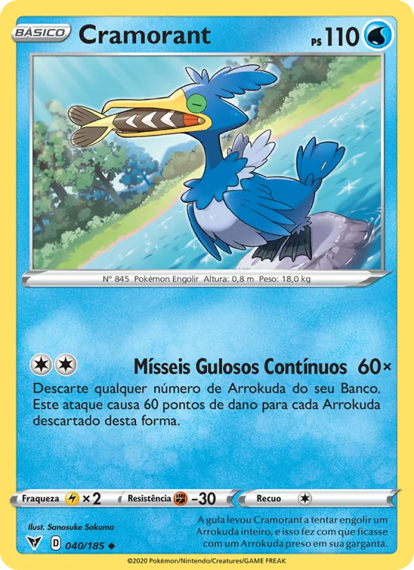 Cramorant Voltagem Vívida 40/185