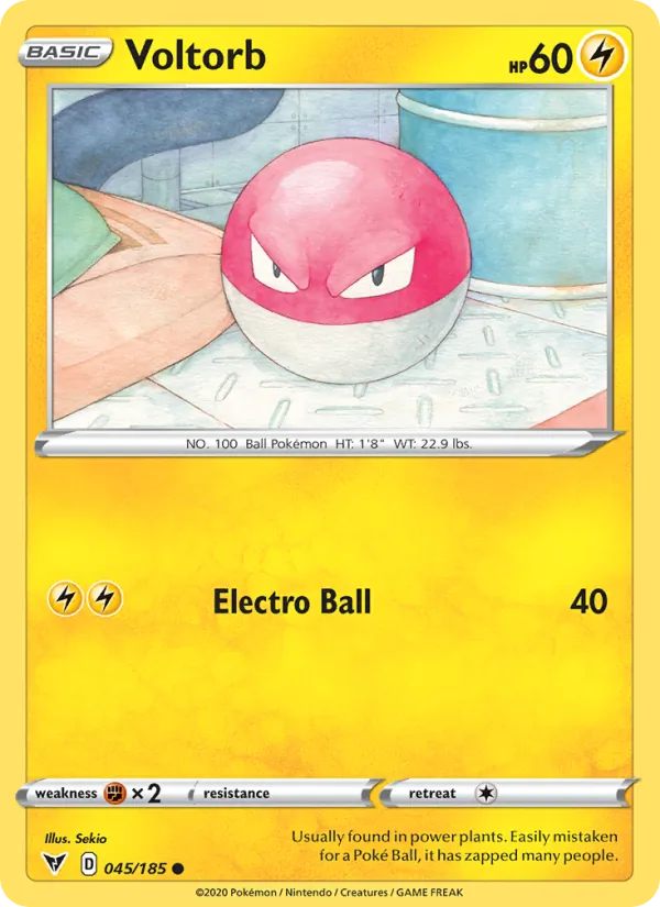 Voltorb Vivid Voltage 45/185