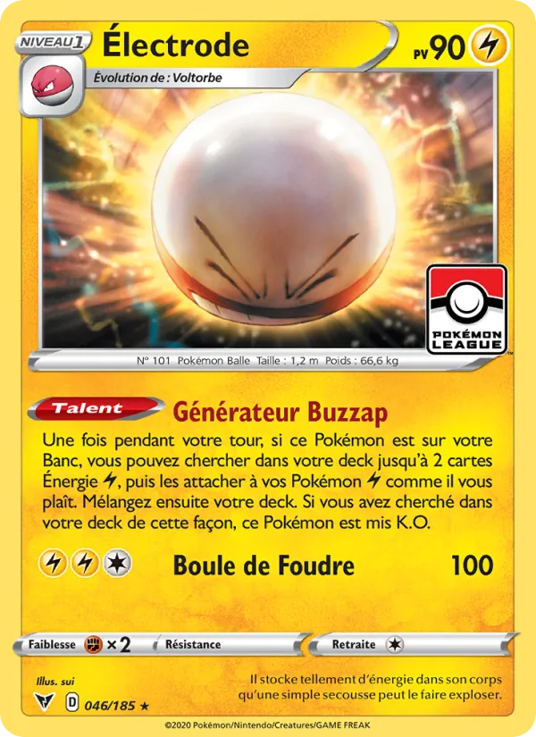 Électrode Voltage Éclatant 46/185