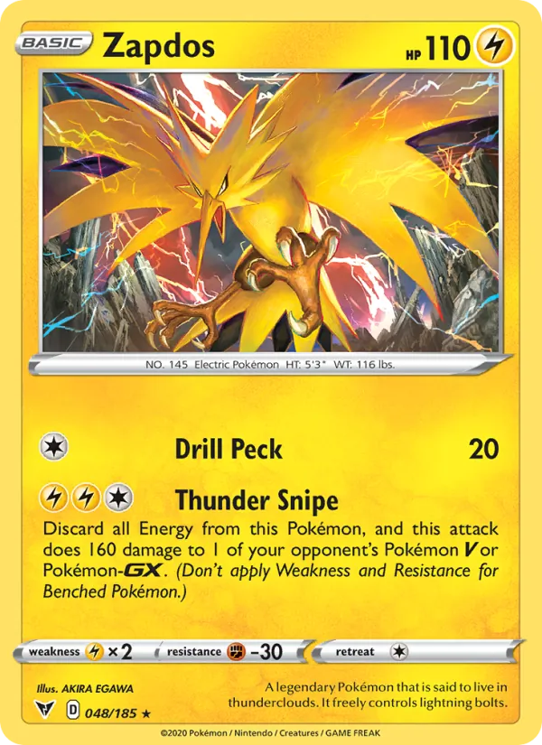 Zapdos Vivid Voltage 48/185