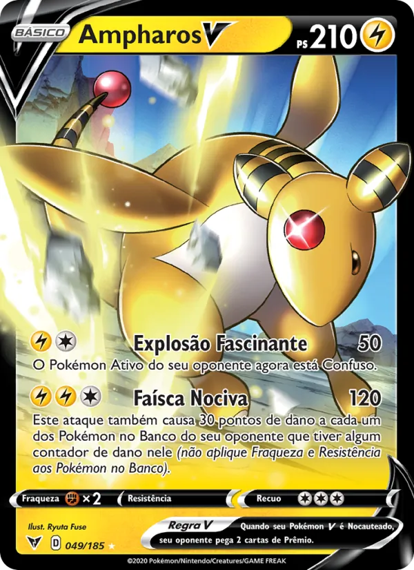 Ampharos V Voltagem Vívida 49/185