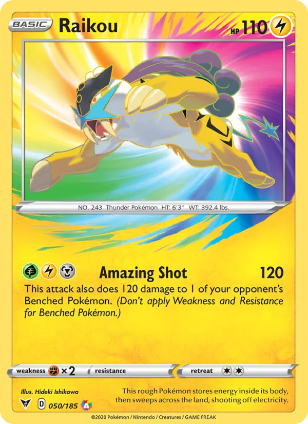 Raikou Vivid Voltage 50/185