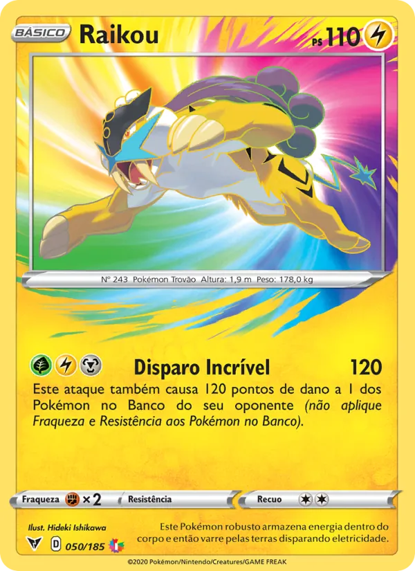 Raikou Voltagem Vívida 50/185