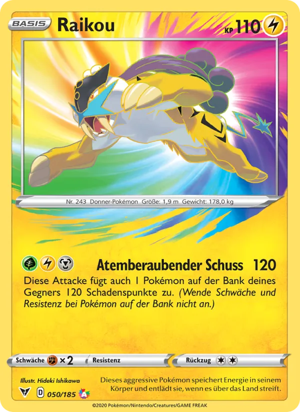 Raikou Farbenschock 50/185