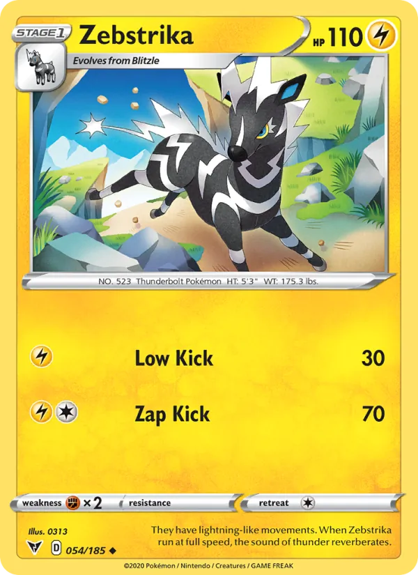 Zebstrika Vivid Voltage 54/185