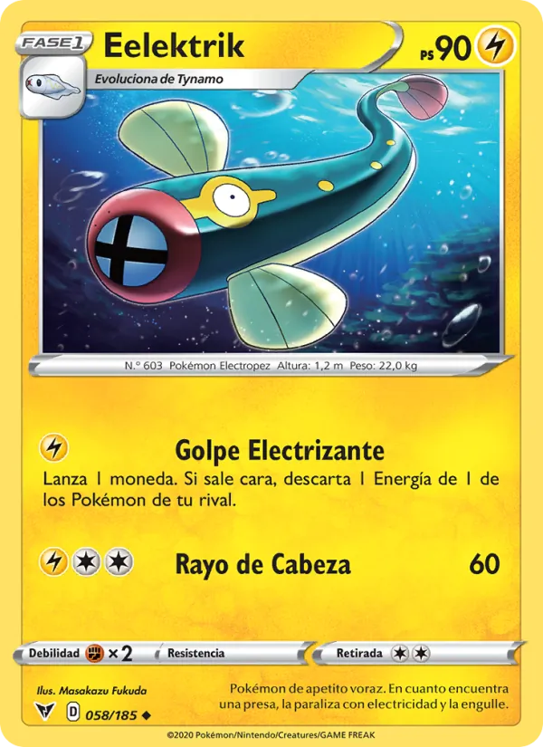 Eelektrik Voltaje Vívido 58/185