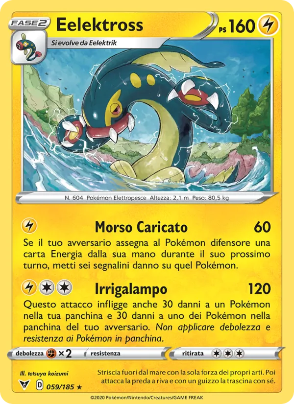 Eelektross Voltaggio Sfolgorante 59/185