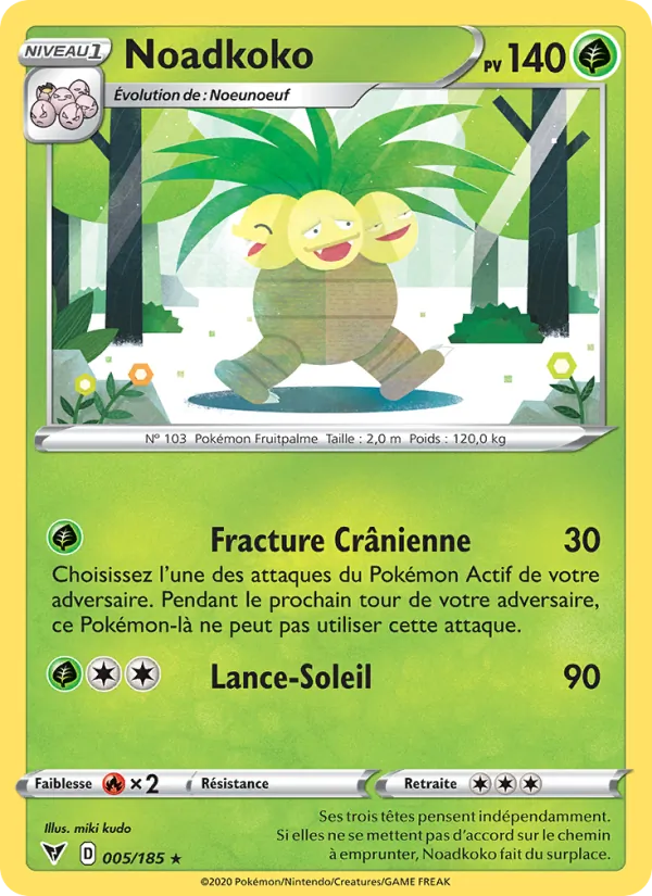 Noadkoko Voltage Éclatant 5/185