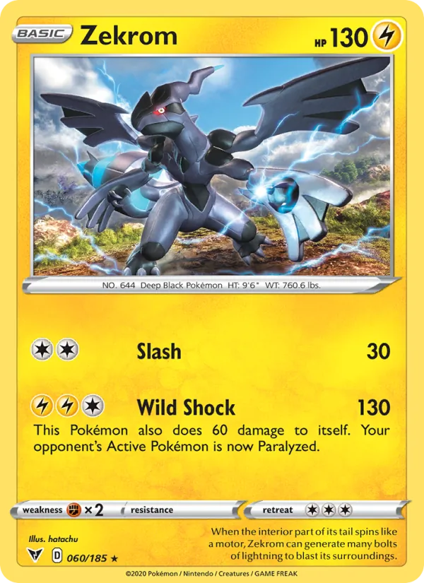 Zekrom Vivid Voltage 60/185