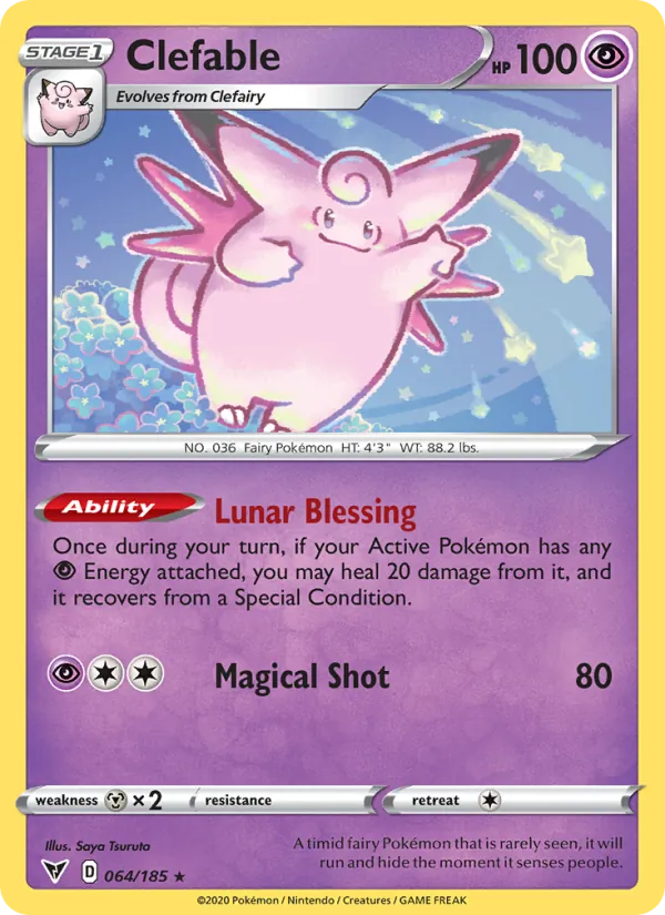 Clefable Vivid Voltage 64/185
