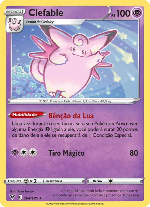 Clefable Voltagem Vívida 64/185