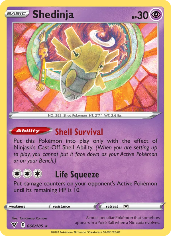 Shedinja Vivid Voltage 66/185