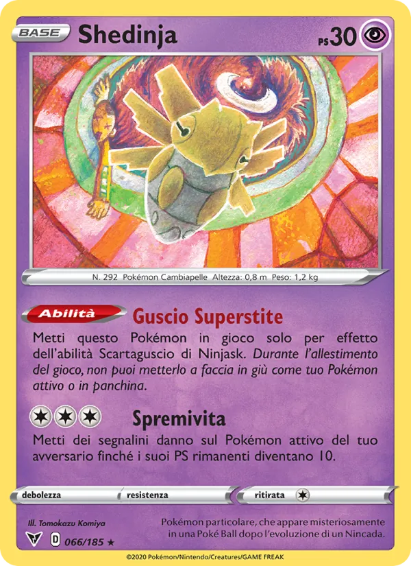 Shedinja Voltaggio Sfolgorante 66/185