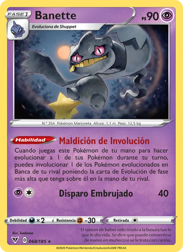 Banette Voltaje Vívido 68/185