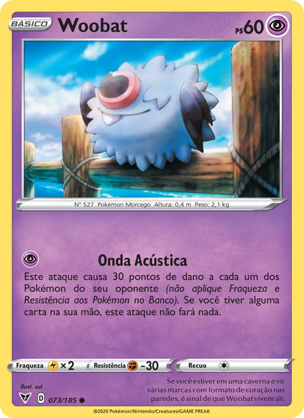Woobat Voltagem Vívida 73/185