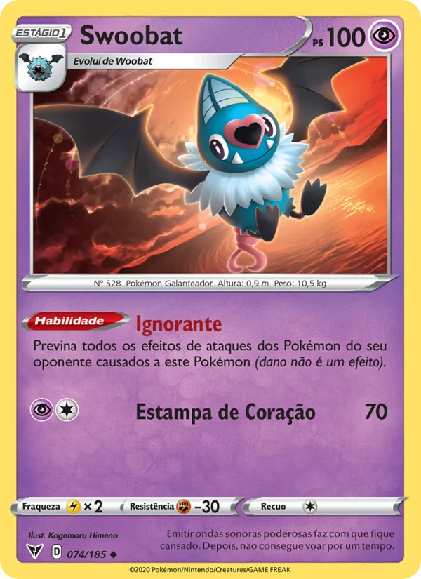 Swoobat Voltagem Vívida 74/185