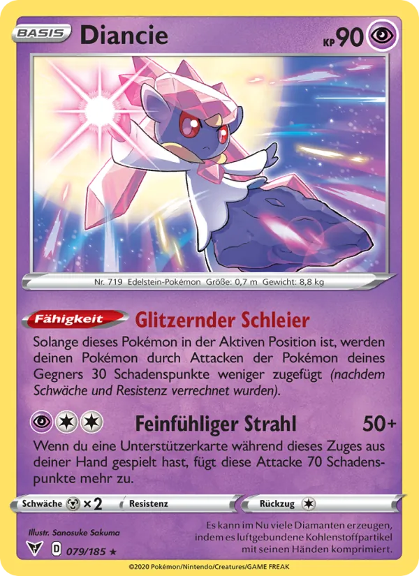Diancie Farbenschock 79/185