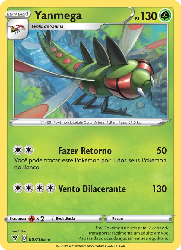 Yanmega Voltagem Vívida 7/185
