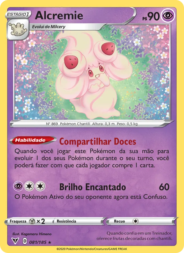 Alcremie Voltagem Vívida 81/185