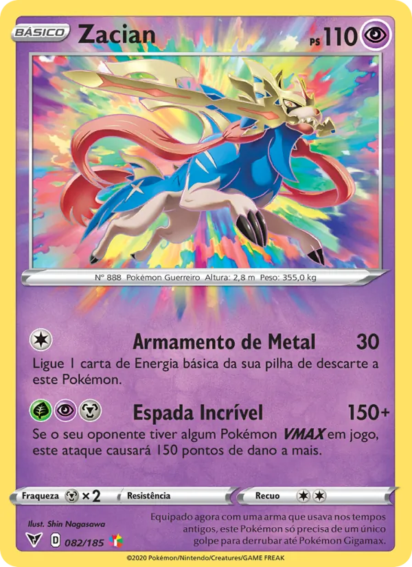 Zacian Voltagem Vívida 82/185