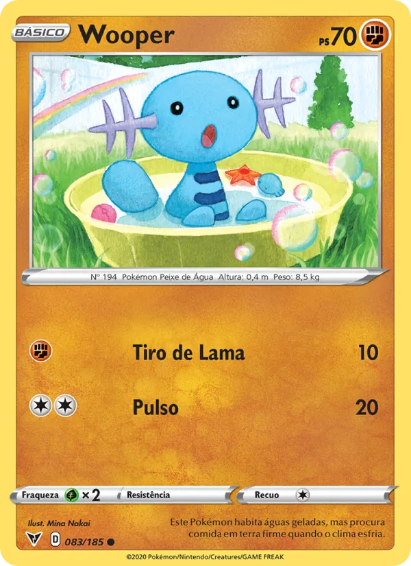 Wooper Voltagem Vívida 83/185