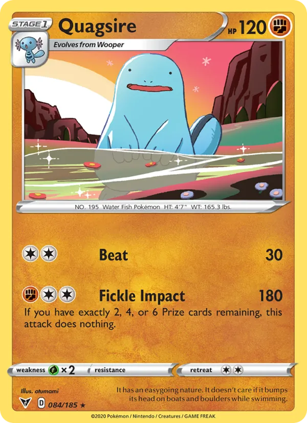 Quagsire Vivid Voltage 84/185