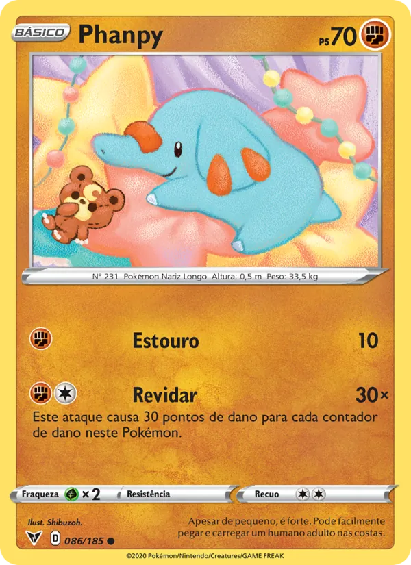 Phanpy Voltagem Vívida 86/185